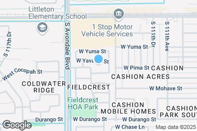 Map image of the property - 11367 W Yavapai St