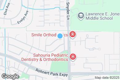 Map image of the property - 1191 San Antonio Dr