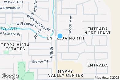 Map image of the property - 6629 W Range Mule Dr