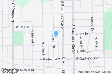 Map image of the property - 2148 N Church St