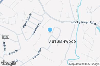 Map image of the property - 552 Blue Rock Dr