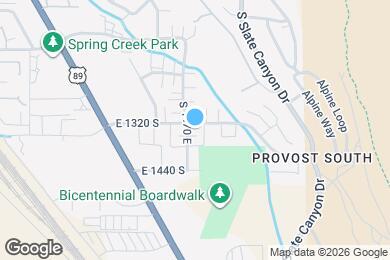 Map image of the property - 1486 E 1320 S