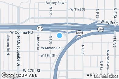 Map image of the property - 848 W 29th St