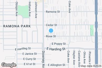 Map image of the property - 8531 Rose St