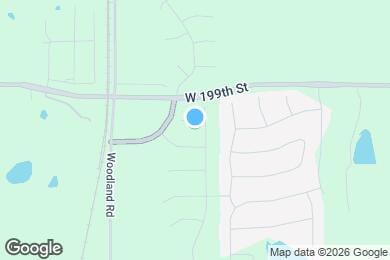 Map image of the property - 19615 W 199th Terrace