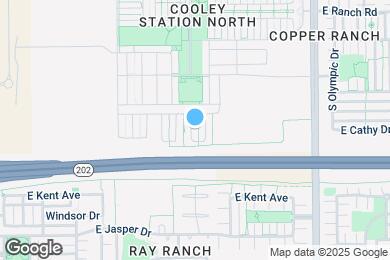 Map image of the property - 1155 S Osborn Ln