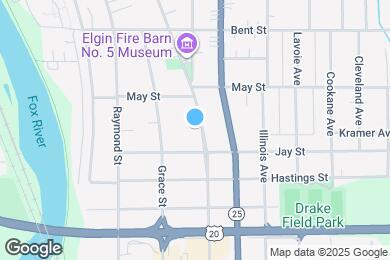 Map image of the property - 644 St Charles St