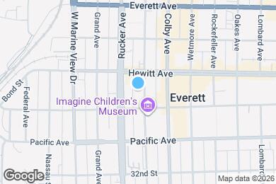 Map image of the property - 2922 Hoyt Ave