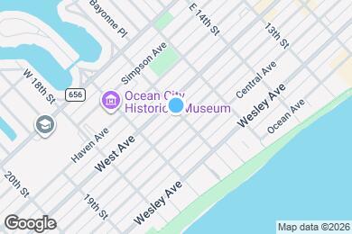 Map image of the property - 1600 Asbury Ave