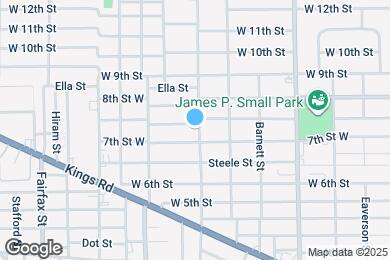 Map image of the property - 1716 Whitner St