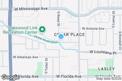 Map image of the property - 6965 W Louisiana Ave