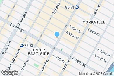 Map image of the property - 1551 2nd Ave