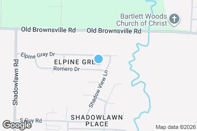 Map image of the property - 7708 Romero Dr