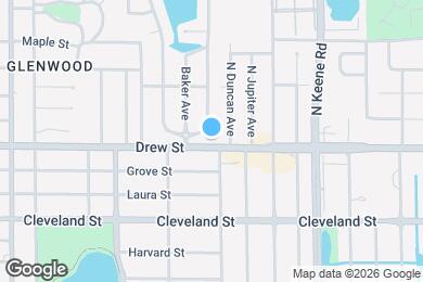 Map image of the property - 1664 Drew St