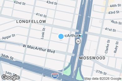 Map image of the property - 684 Apgar St