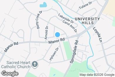 Map image of the property - 6302 Manor Rd