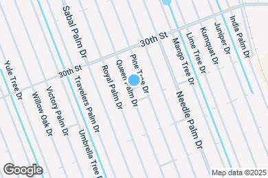 Map image of the property - 3039 Queen Palm Dr