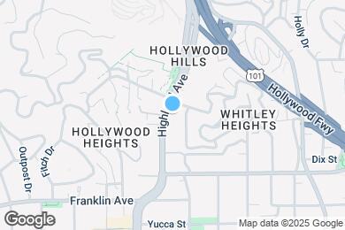 Map image of the property - 2034 Highland Ave