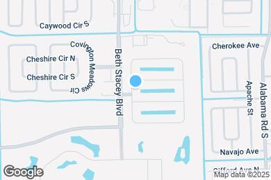Map image of the property - 9000 Aegean Cir