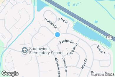 Map image of the property - 8301 Meadow Vale Dr