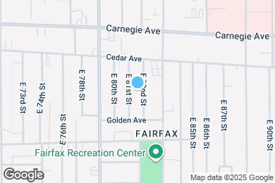 Map image of the property - 2216 E 82nd St