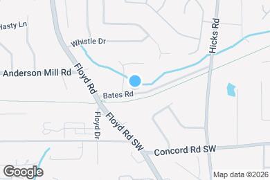 Map image of the property - 970 Bates Rd