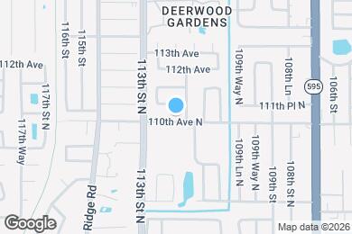Map image of the property - 11183 110th Ave N