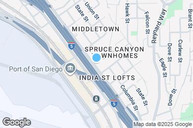 Map image of the property - 3153 India St