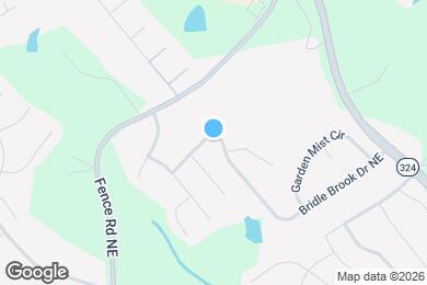 Map image of the property - 3411 Galloping Bend Way