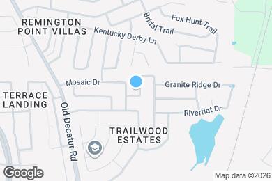 Map image of the property - 852 Cats Eye Dr