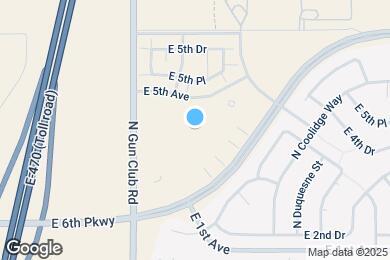 Map image of the property - 23583 E 3rd Pl