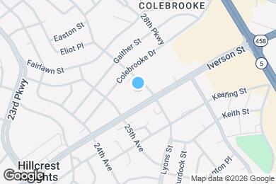 Map image of the property - 2588 Iverson St