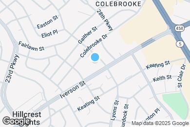 Map image of the property - 3825 26th Ave