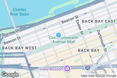 Map image of the property - 255 Commonwealth Ave