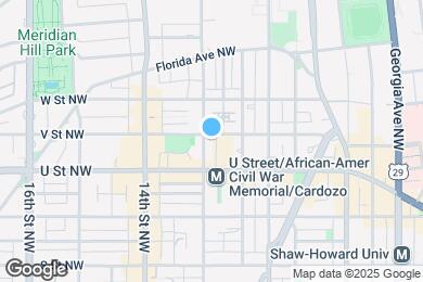 Map image of the property - 2033 13th St NW