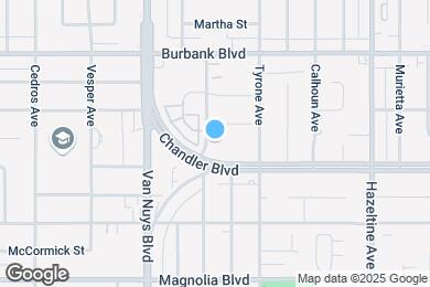 Map image of the property - 5420 Sylmar Ave