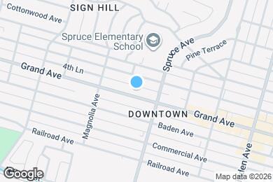 Map image of the property - 528 Grand Ave