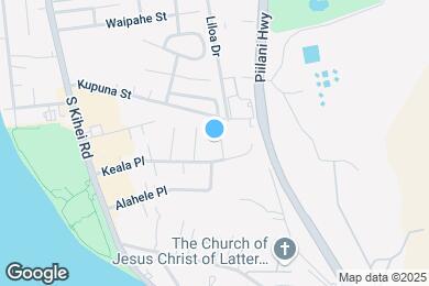 Map image of the property - 25 Hoolalei Way
