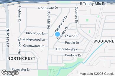 Map image of the property - 2113 Tampico Dr