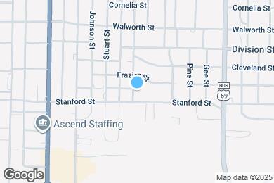 Map image of the property - 4401 Bois D Arc St