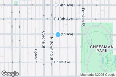 Map image of the property - 1151 N Marion St