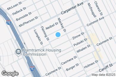 Map image of the property - 2366 Commor Ave