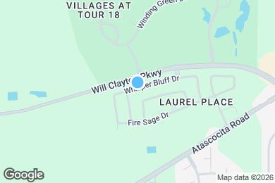 Map image of the property - 10338 Whisper Bluff Dr