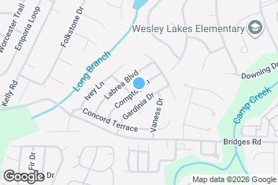 Map image of the property - 680 Compton Ln