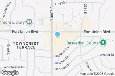 Map image of the property - 7000 S 2300 E