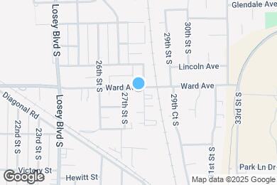 Map image of the property - 2720 Ward Ave