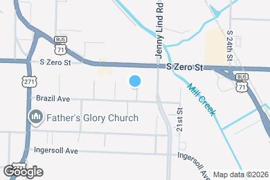 Map image of the property - 1851 Brazil Ave