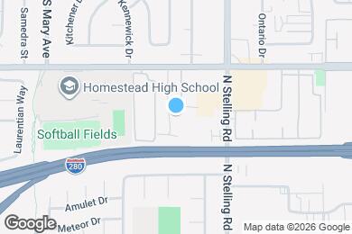 Map image of the property - 1744 Noranda Dr