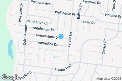 Map image of the property - 1525 Teresa Ln