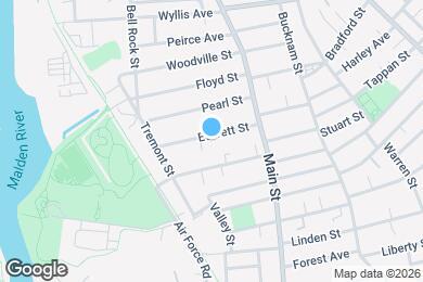 Map image of the property - 44 Everett St